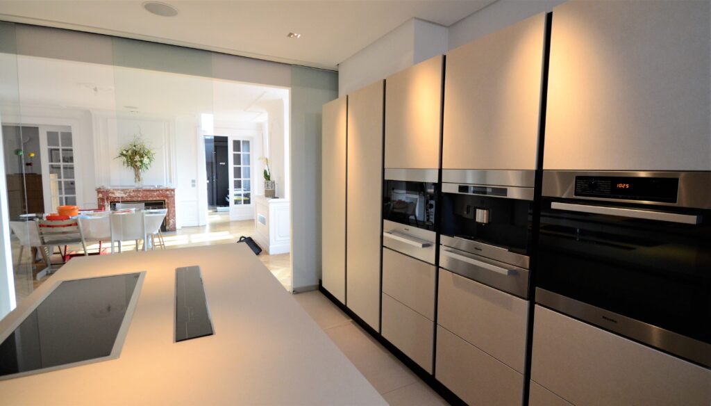 Cuisine sur mesure haut de gamme en céramique – Lyon 2 – Moodus