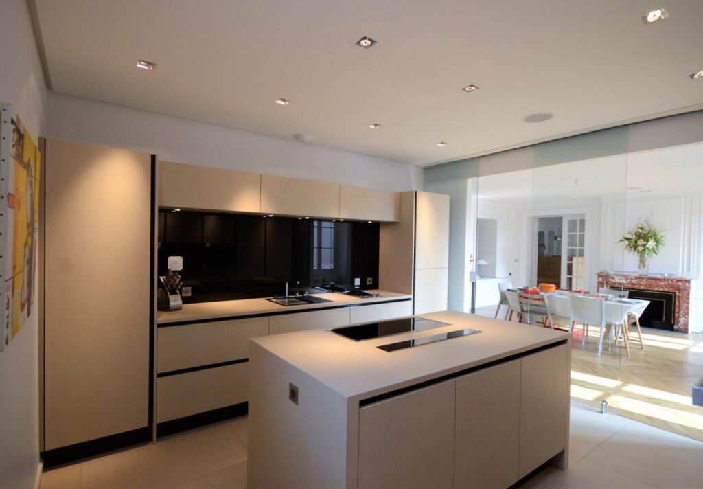 Cuisine sur mesure haut de gamme en céramique – Lyon 2 – Moodus